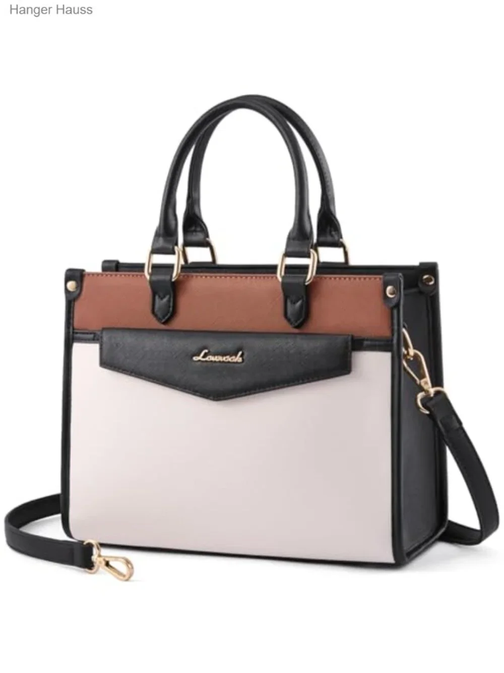 PU Leather Satchel Tote Purse Waterproof Women's Handbag Crossbody Shoulder Bag